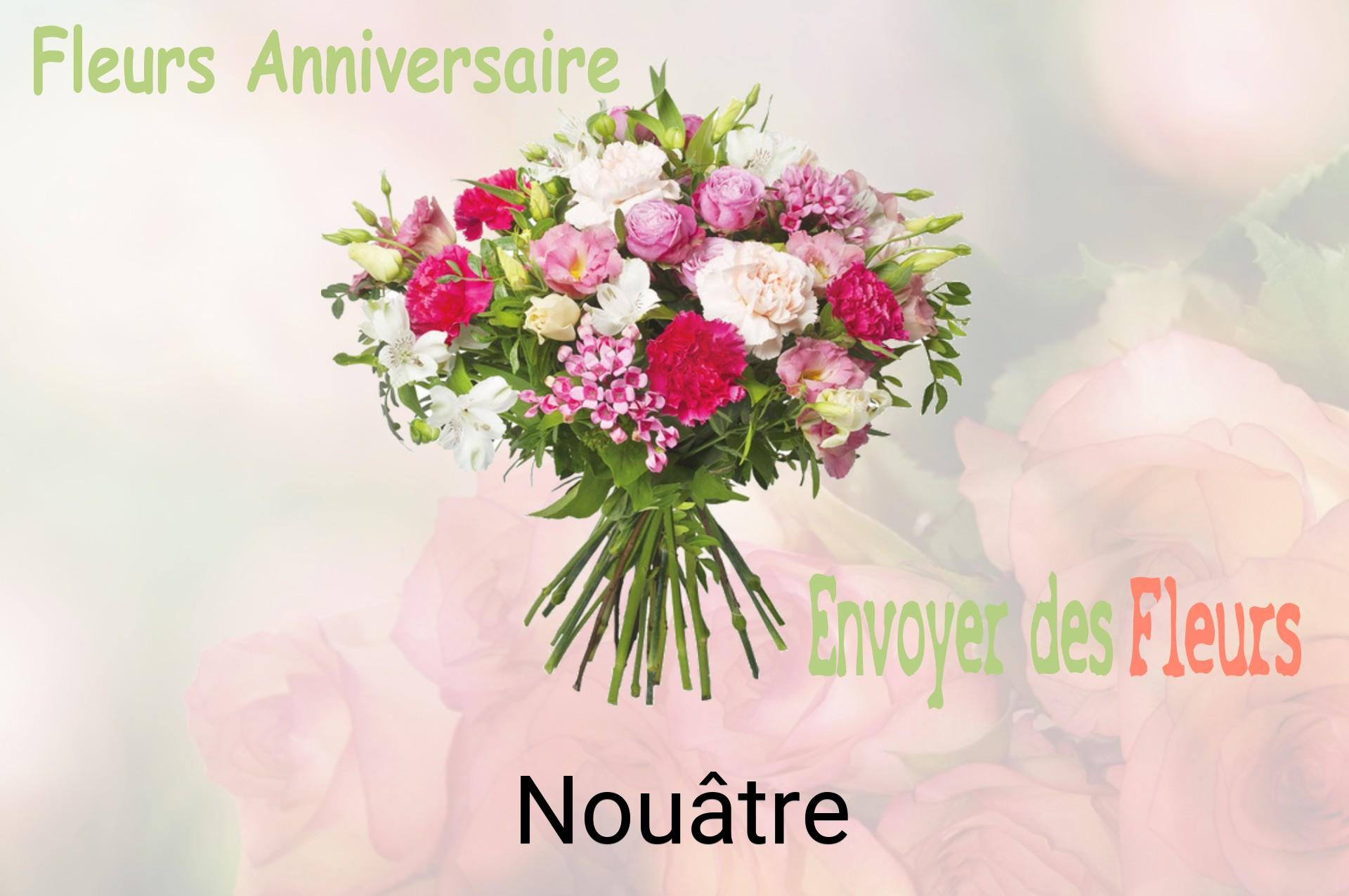 Bouquet de fleurs d’anniversaire livré à Nouâtre